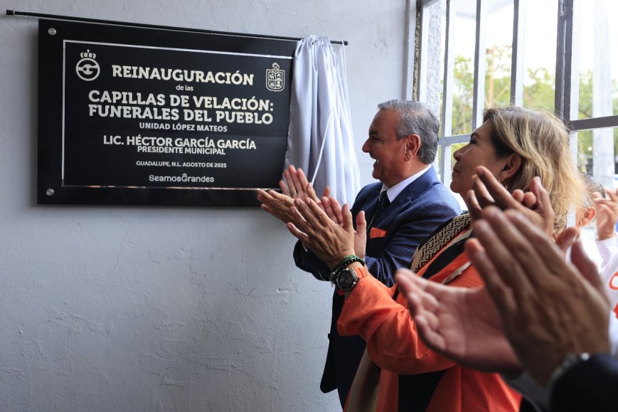Reabre Municipio de Guadalupe Capillas del Pueblo en avenida López Mateos