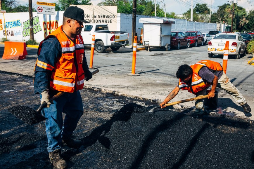 Anuncia Guadalupe segunda etapa de bacheo en la colonia Paraíso