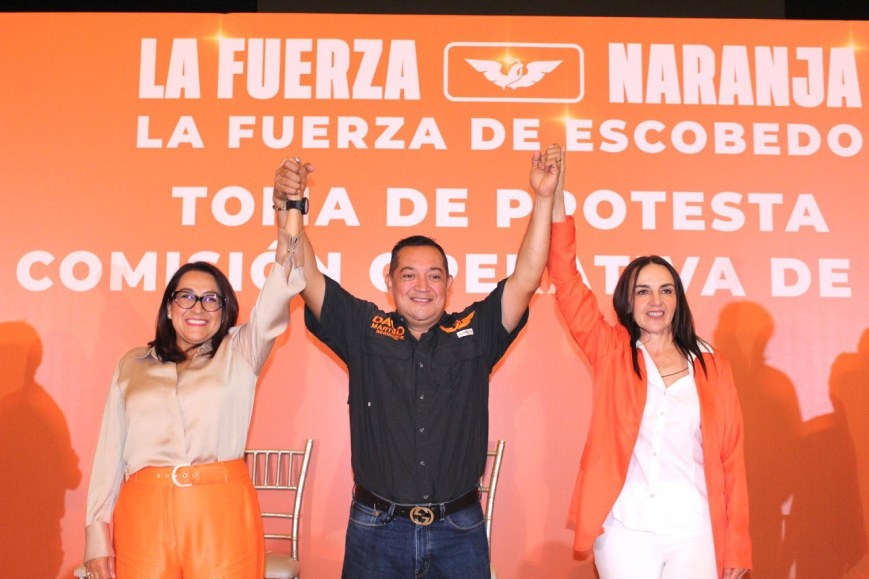 Toman protesta a la nueva Comisión Operativa de Escobedo