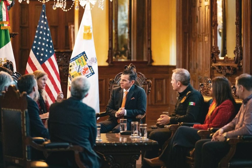 Se reúne Miguel Flores con Melissa A. Bishop para fortalecer relación bilateral