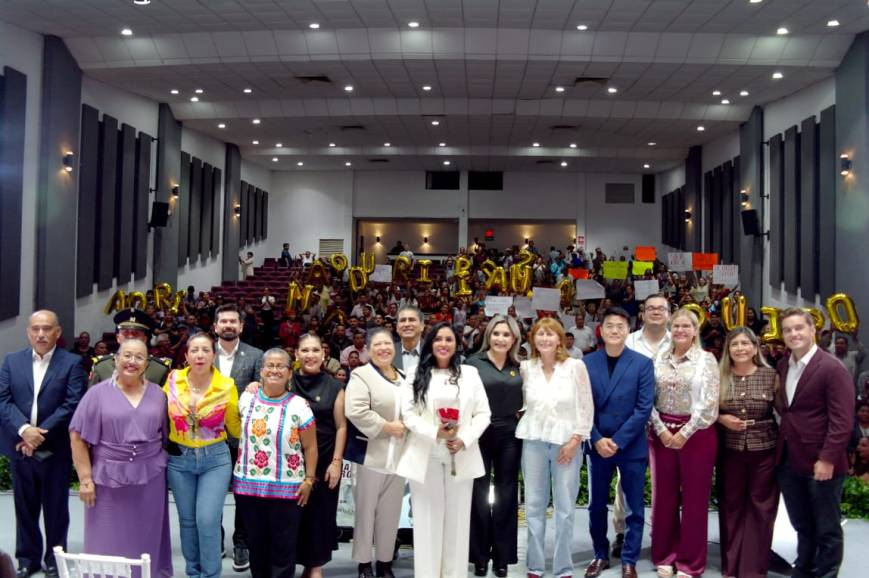 RINDE ADRIANA QUIROZ SU PRIMER INFORME LEGISLATIVO EN GUADALUPE