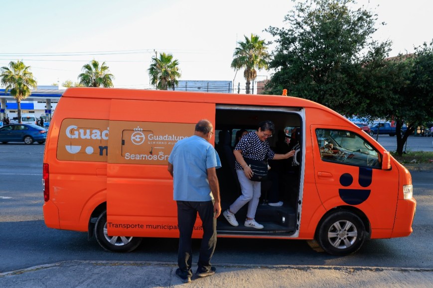 Agilizan movilidad de usuarios con ruta de la salud en Guadalupe