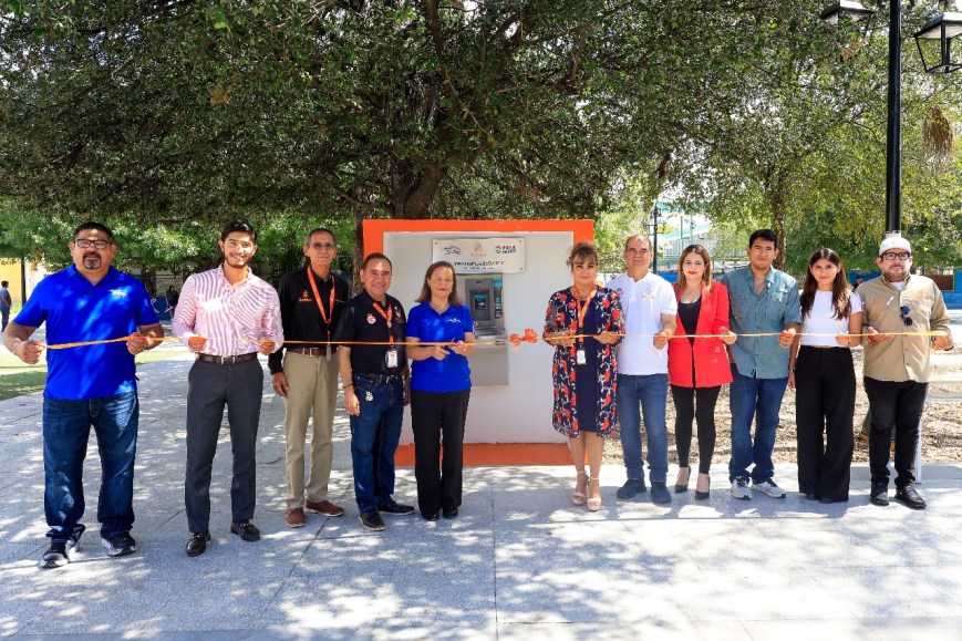 Instala Guadalupe bebedero ecológico gratuito