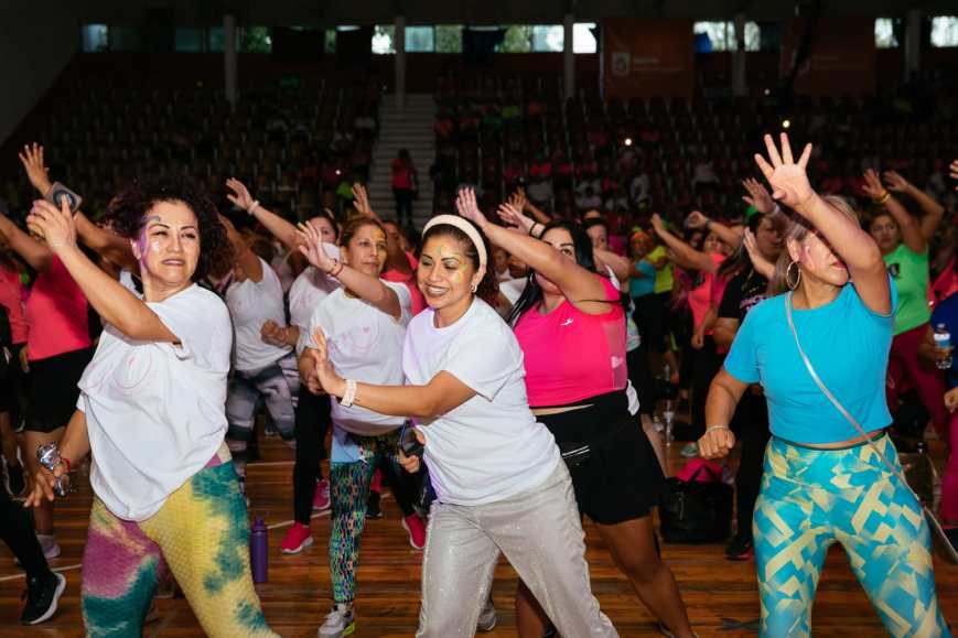 Apoyan en Guadalupe campaña de maratón de baile contra el cáncer
