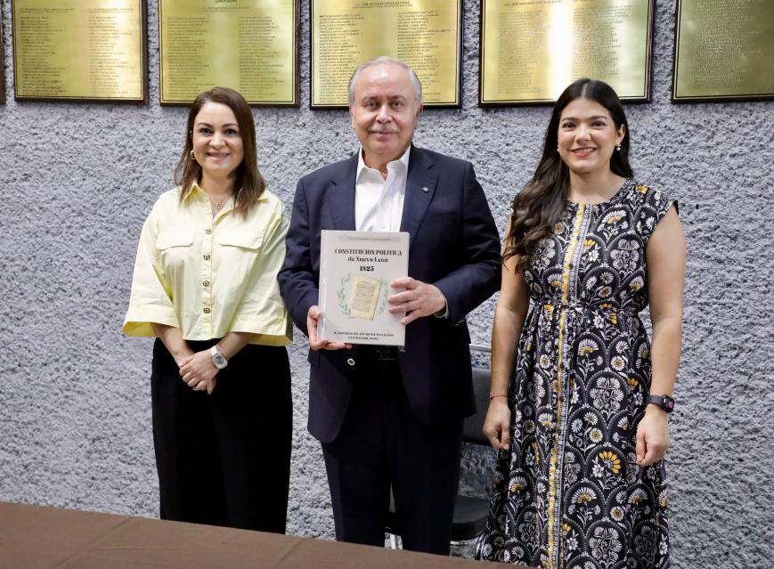 Presenta Congreso edición facsimilar de la Constitución de Nuevo León de 1825