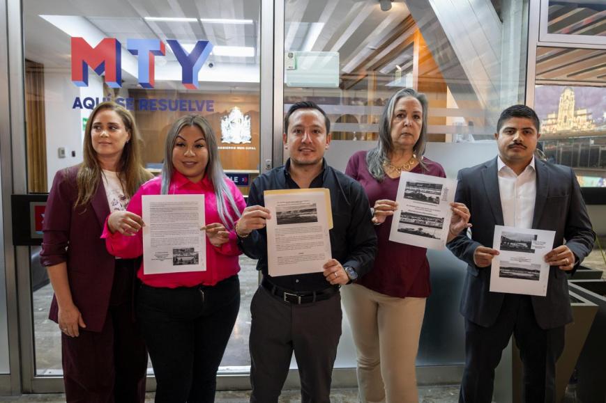 Regidores de Morena denuncian guerra sucia y exhortan a Adrián de la Garza a actuar