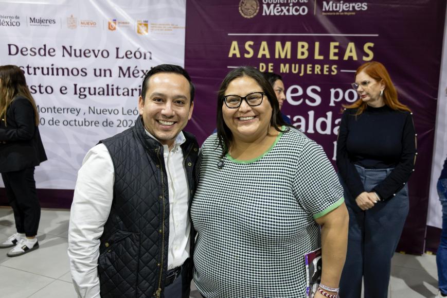 Respalda Gibran Ornelas asamblea por la igualdad y contra las violencias