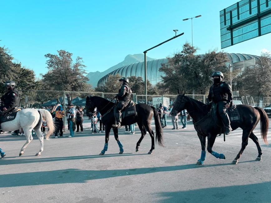 Reporta Guadalupe saldo blanco tras el Clásico Regio en el Estadio BBVA