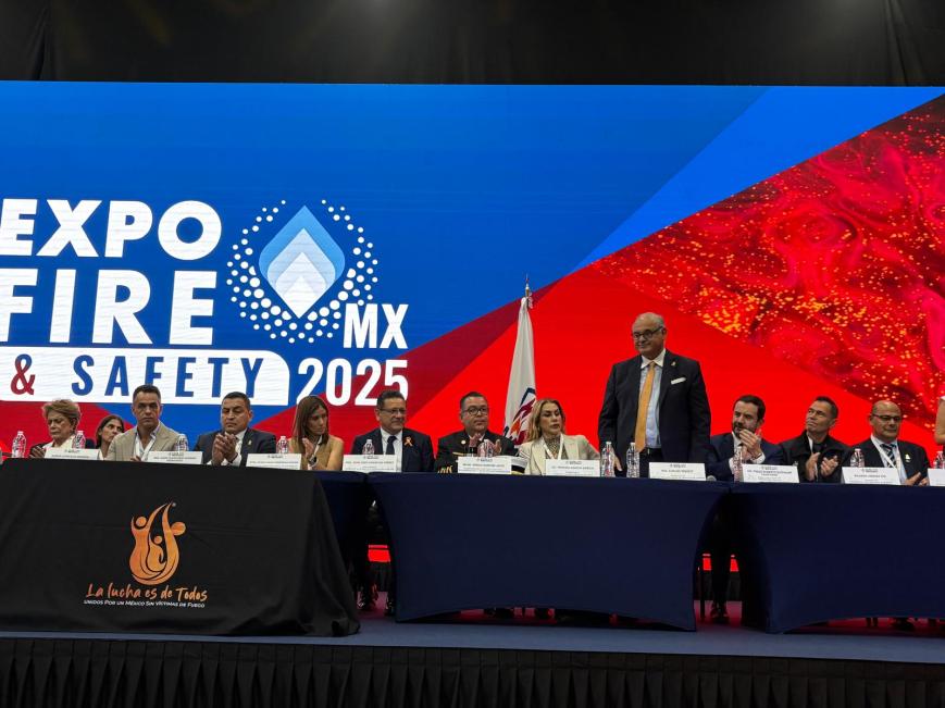 Reconocen a México por liderar la prevención y combate de incendios