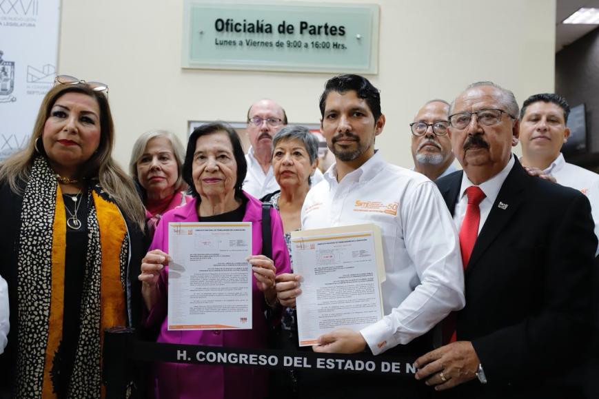 Entrega SNTE Sección 50 propuesta para garantizar pago del diferencial a jubilados