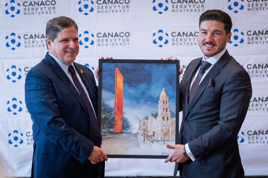 Destaca Samuel García coordinación con empresarios para alcanzar primeros lugares nacionales