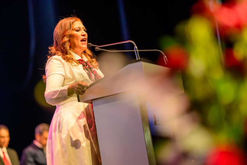 Rinde Judith Díaz su Primer Informe de Actividades como senadora por Nuevo León