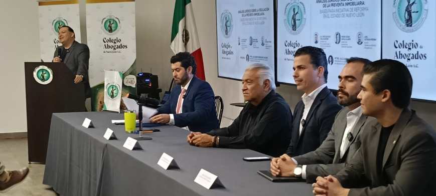 Impulsa Colegio de Abogados de NL reforma para prevenir fraudes inmobiliarios