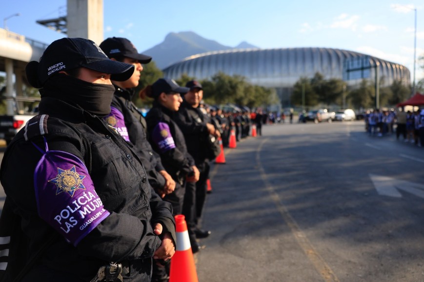 Refuerza Guadalupe seguridad con drones para Monterrey–América