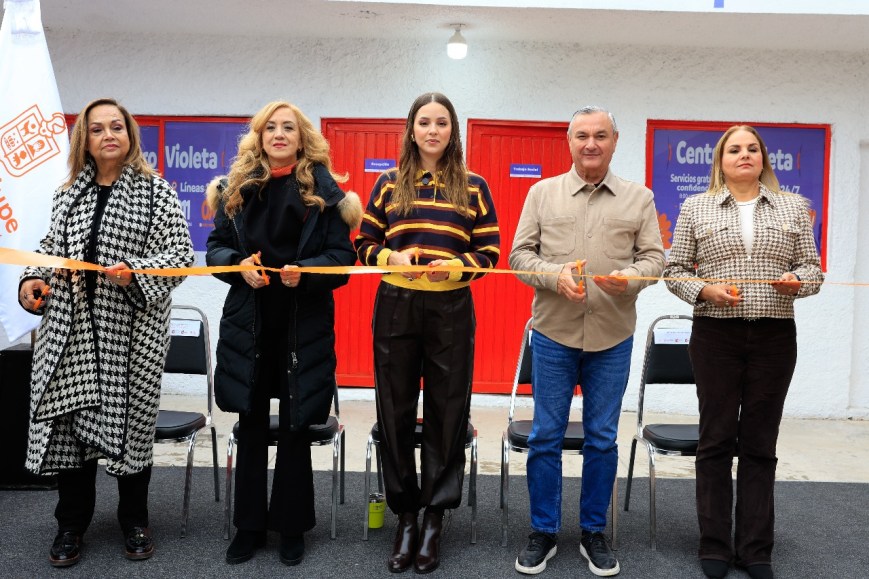 Inauguran Centro Violeta para atender a mujeres víctimas de violencia en Guadalupe