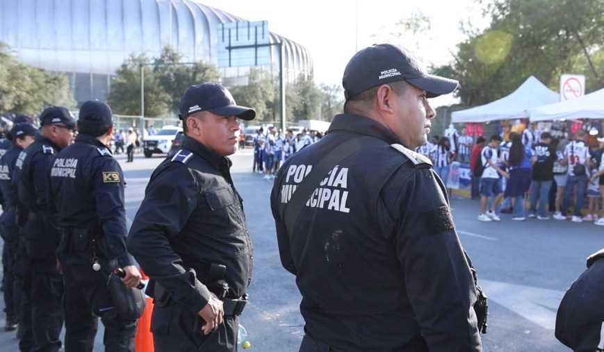 Alista Guadalupe operativo de seguridad para juego de Monterrey