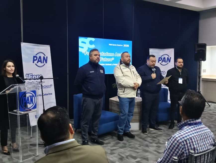 Arranca el PAN Santa Catarina los Foros “Acción y Futuro” con enfoque en bienestar animal y salud pública