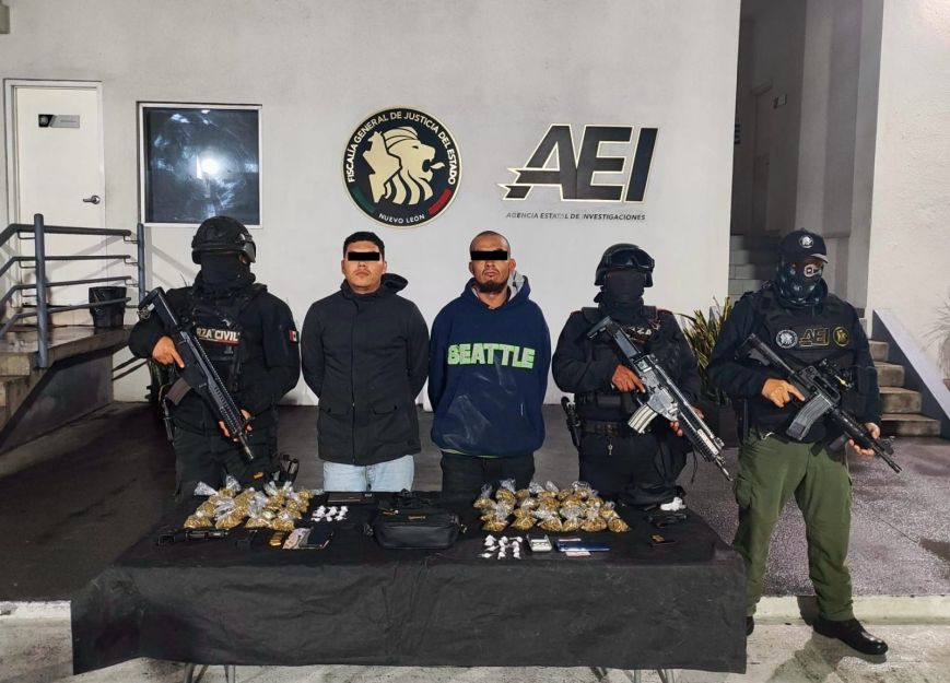 Arrestan a dos presuntos generadores de violencia en Monterrey