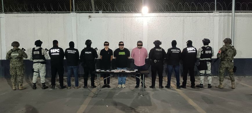 Detiene Grupo de Coordinación Metropolitana a tres civiles armados en Monterrey