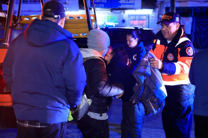 Intensifica Protección Civil de Guadalupe apoyo por bajas temperaturas