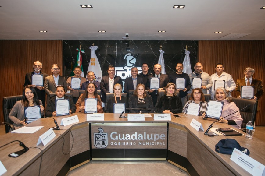 Instalan Consejo Ciudadano de Seguridad en Guadalupe