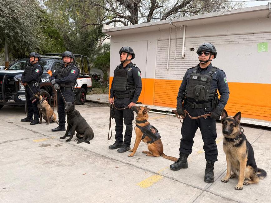 Fortalece Guadalupe adiestramiento de binomios K9 rumbo al Mundial