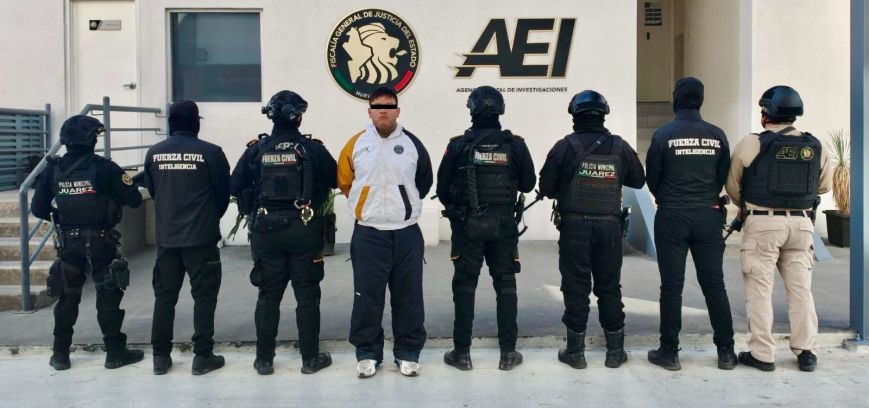 Arrestan a hombre con drogas en Juárez