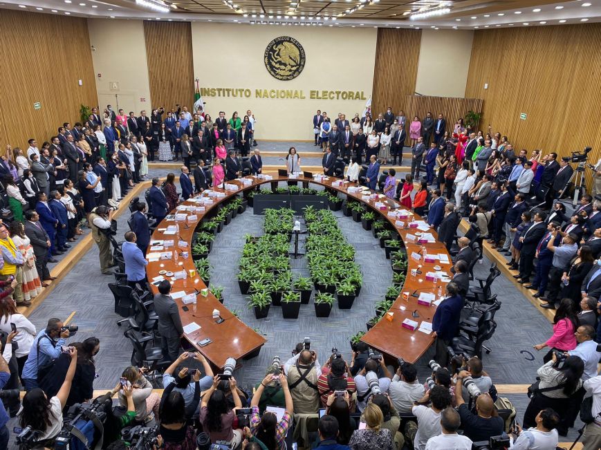 Avanza INE en revisión para posible registro del partido Somos México