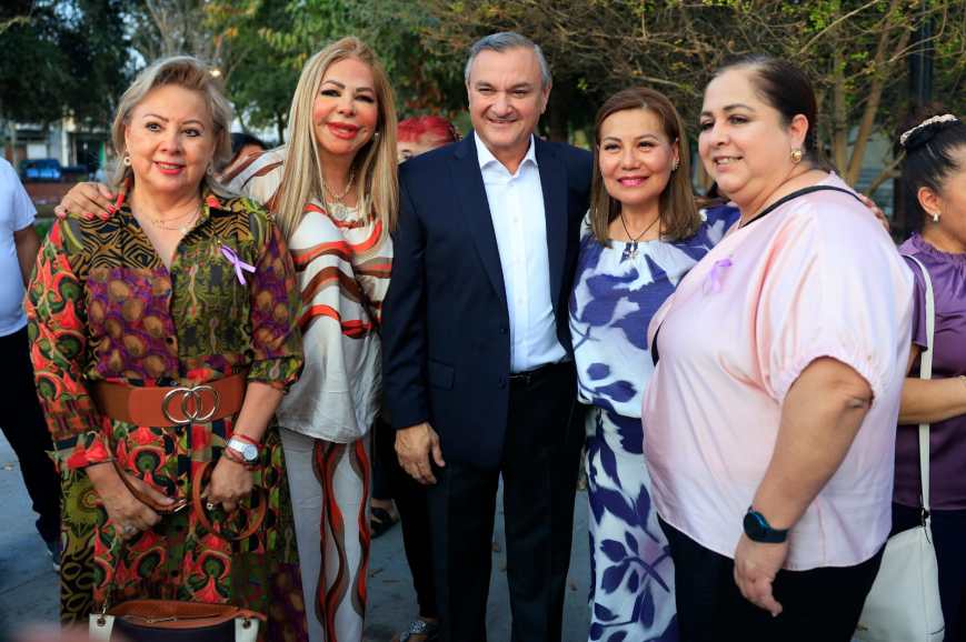 Instalan en Guadalupe sendero para prevenir violencia de género