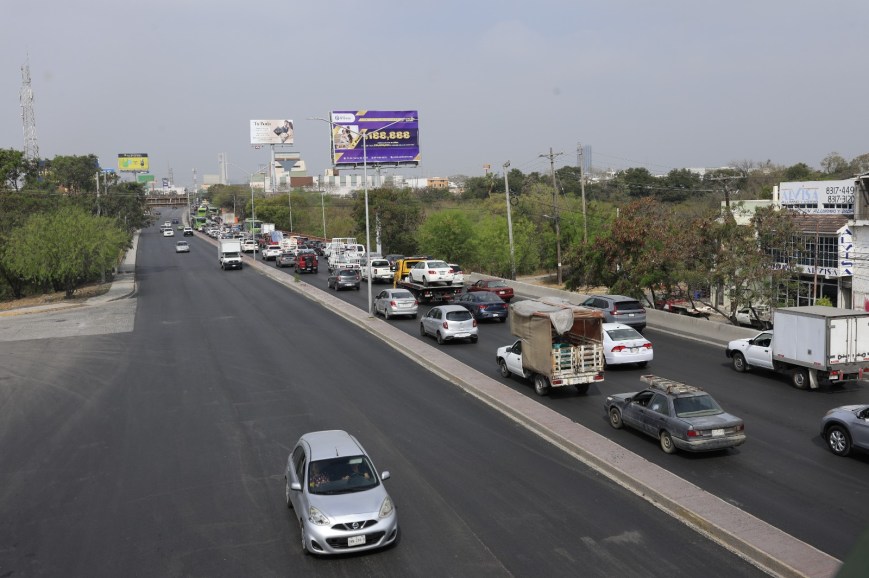 Reportan avance en rehabilitación de avenida Chapultepec en Guadalupe