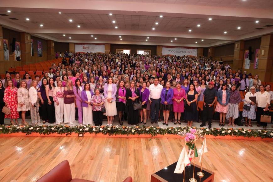 SNTE Sección 50 realiza Cumbre MujerES 2026 para reconocer el papel de las maestras en la sociedad
