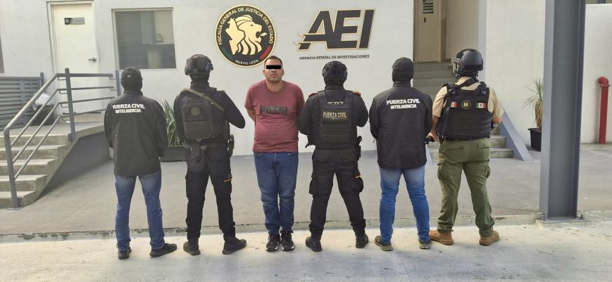 Capturan a presunto homicida en Salinas Victoria; destacan acción coordinada de inteligencia