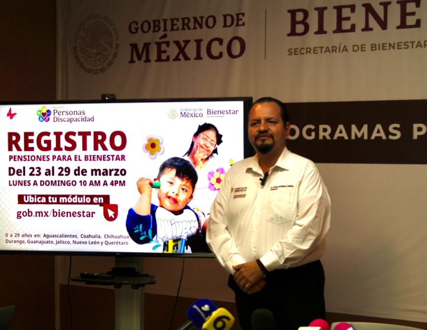 Abren registro en NL para pensión de personas con discapacidad; destacan apoyo directo y sin intermediarios