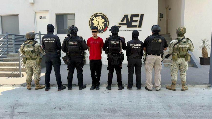 Captura Fuerza Civil a presunto generador de violencia en Salinas Victoria