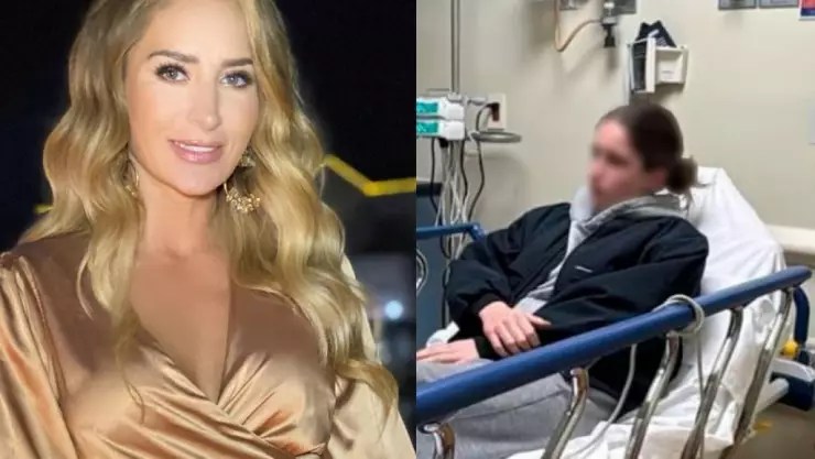 Trasladan de emergencia a hija de Geraldine Bazán; reportan que está fuera de peligro