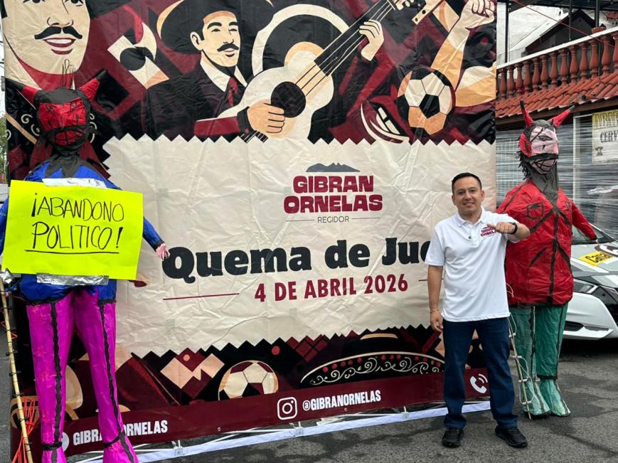 Transforman crítica social en símbolo durante quema de Judas en la Obrerista