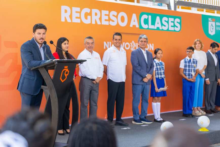 Destaca Samuel García labor del ICIFED en plan de nuevas escuelas en Nuevo León