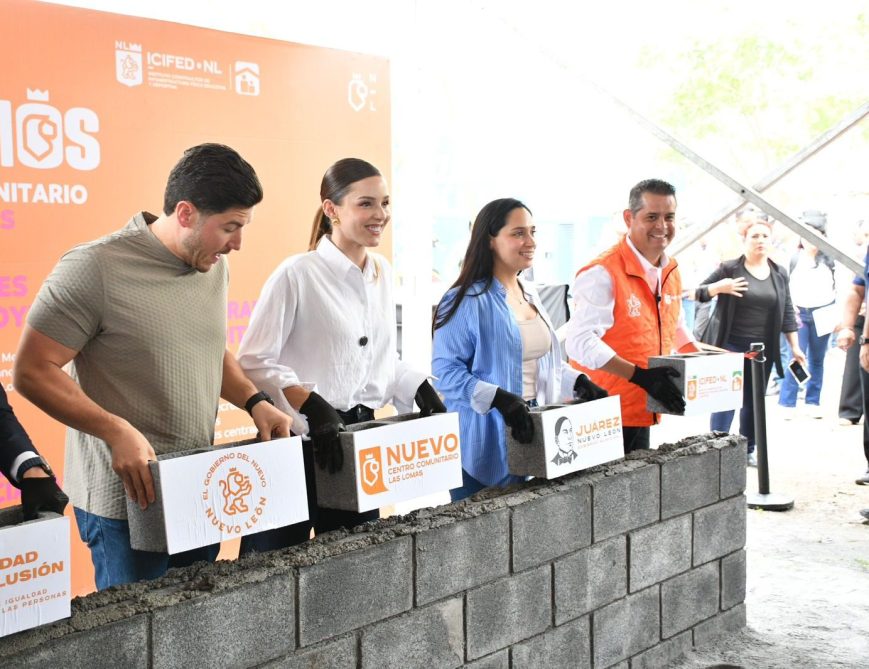 Destacan papel del ICIFED en construcción del Centro Comunitario más grande de Nuevo León