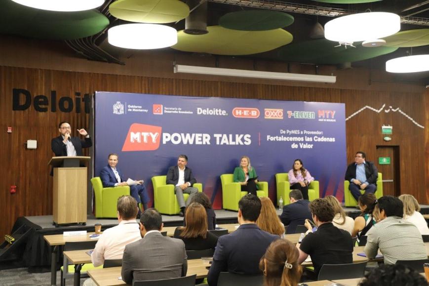 Impulsa Monterrey vinculación empresarial con MTY Power Talks