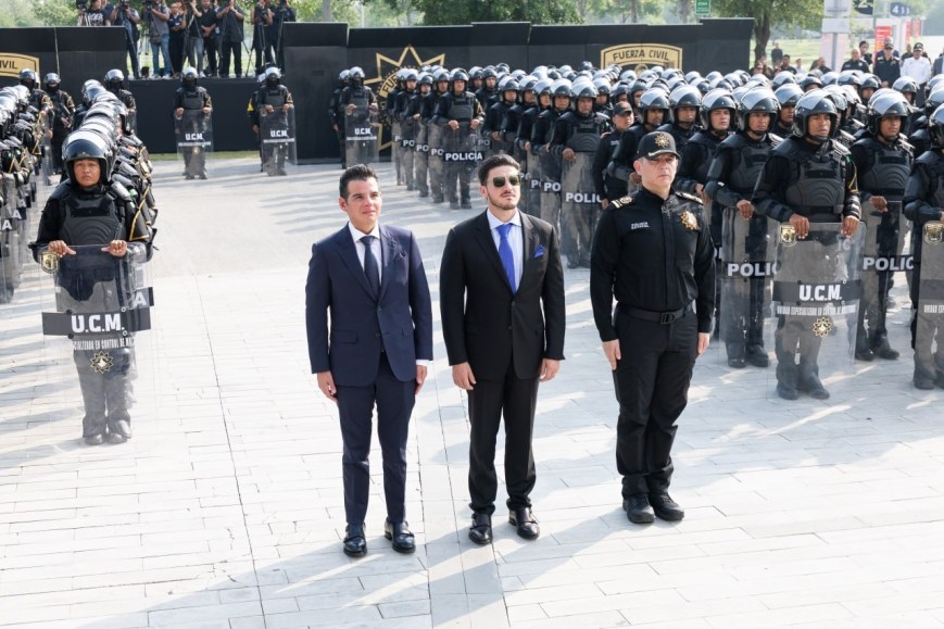 Fortalece Nuevo León seguridad con nueva unidad de Fuerza Civil