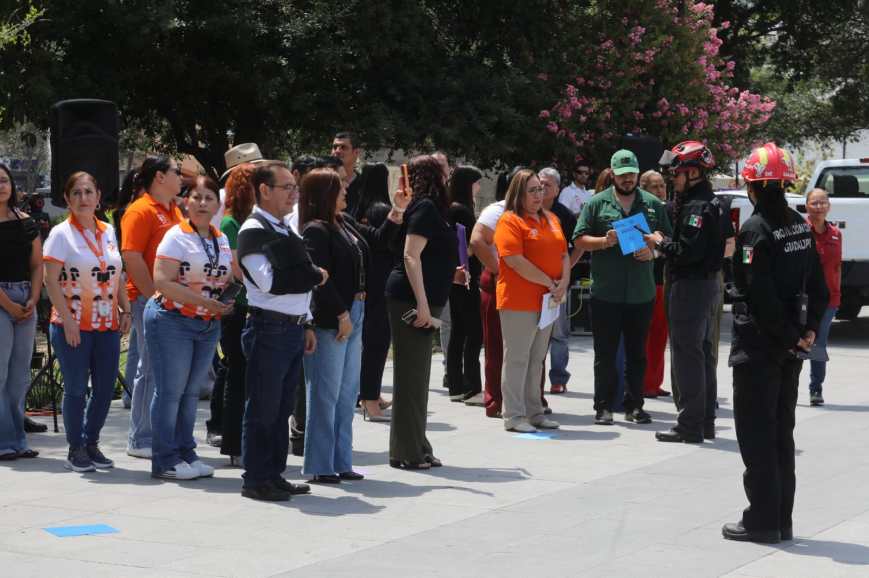 Mejora Guadalupe tiempo de evacuación en Simulacro Nacional