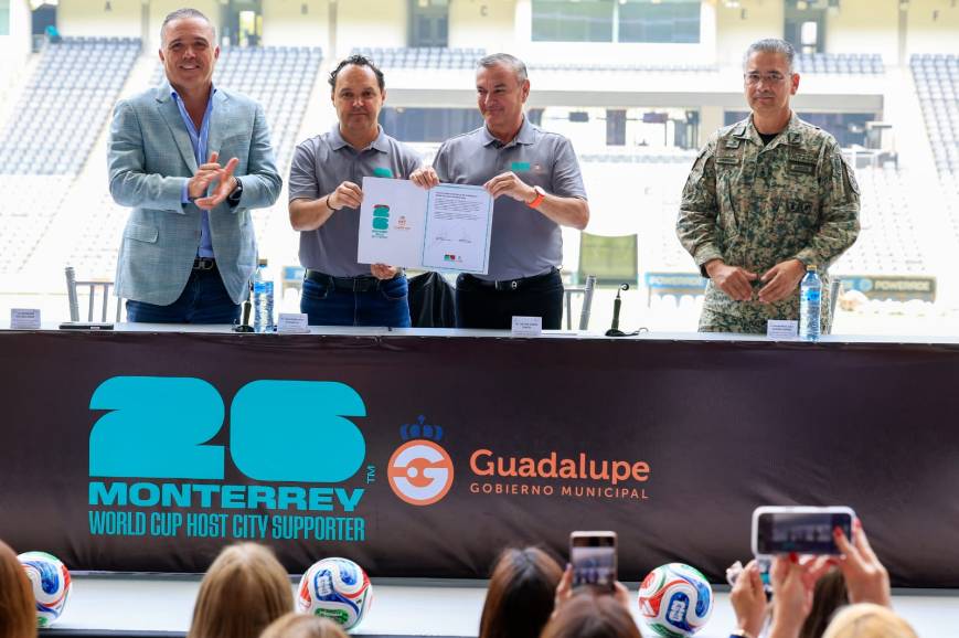Reconocen a Guadalupe como Ciudad Colaboradora para el Mundial 2026