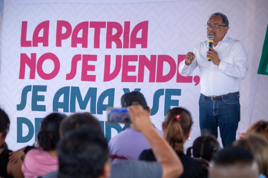 Judith Díaz y Andrés Mijes llevan mensaje de unidad a Zuazua
